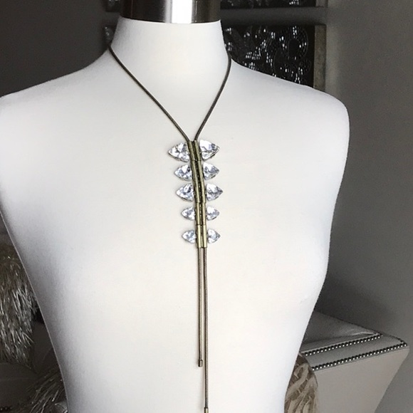 Traci Lynn Jewelry - Traci Lynn “Wanted” Antique Gold Necklace